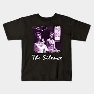 Bergman's Masterpiece Silence-Inspired Tees for Film Connoisseurs Kids T-Shirt